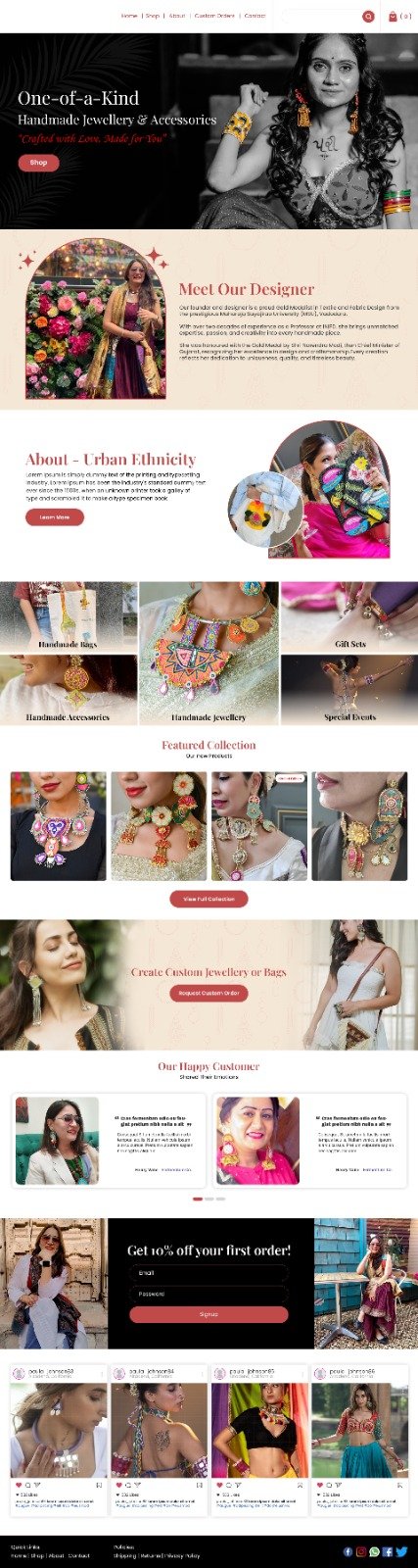 GRM Ceramics website design