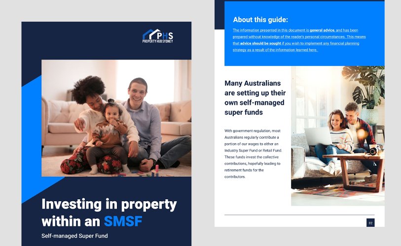 Property Hub Sydney brochure design